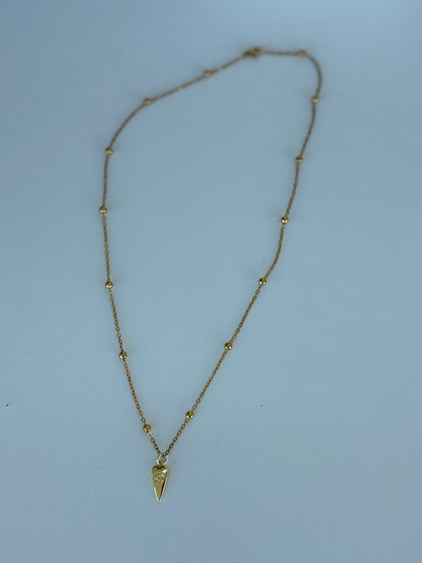 Gold Pendant Necklaces – Handmade Charm Jewelry - Luna by Cinthia Garcia
