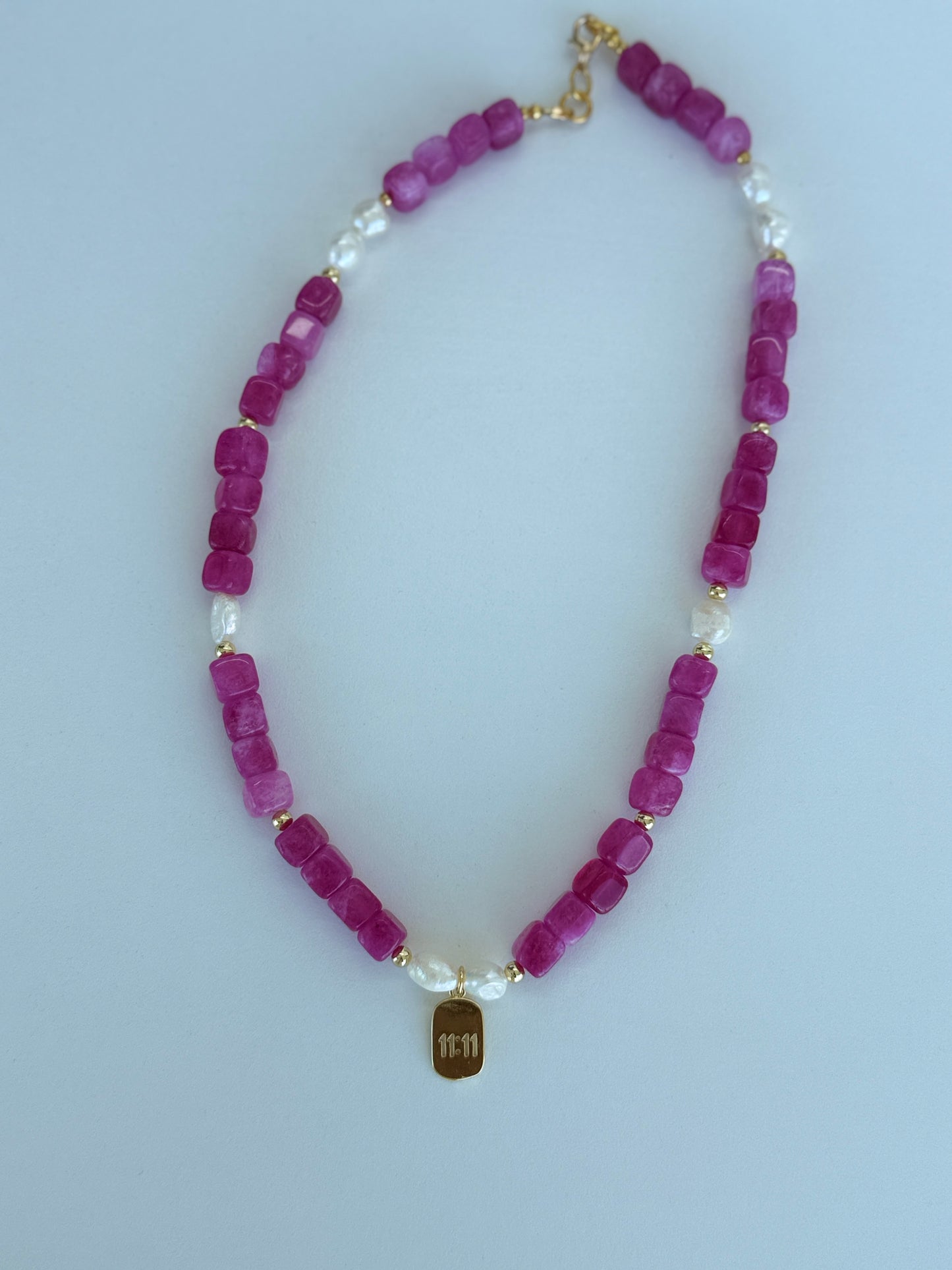 Gemstone & Pearl Statement Necklaces – Handmade Jewelry - Luna by Cinthia Garcia