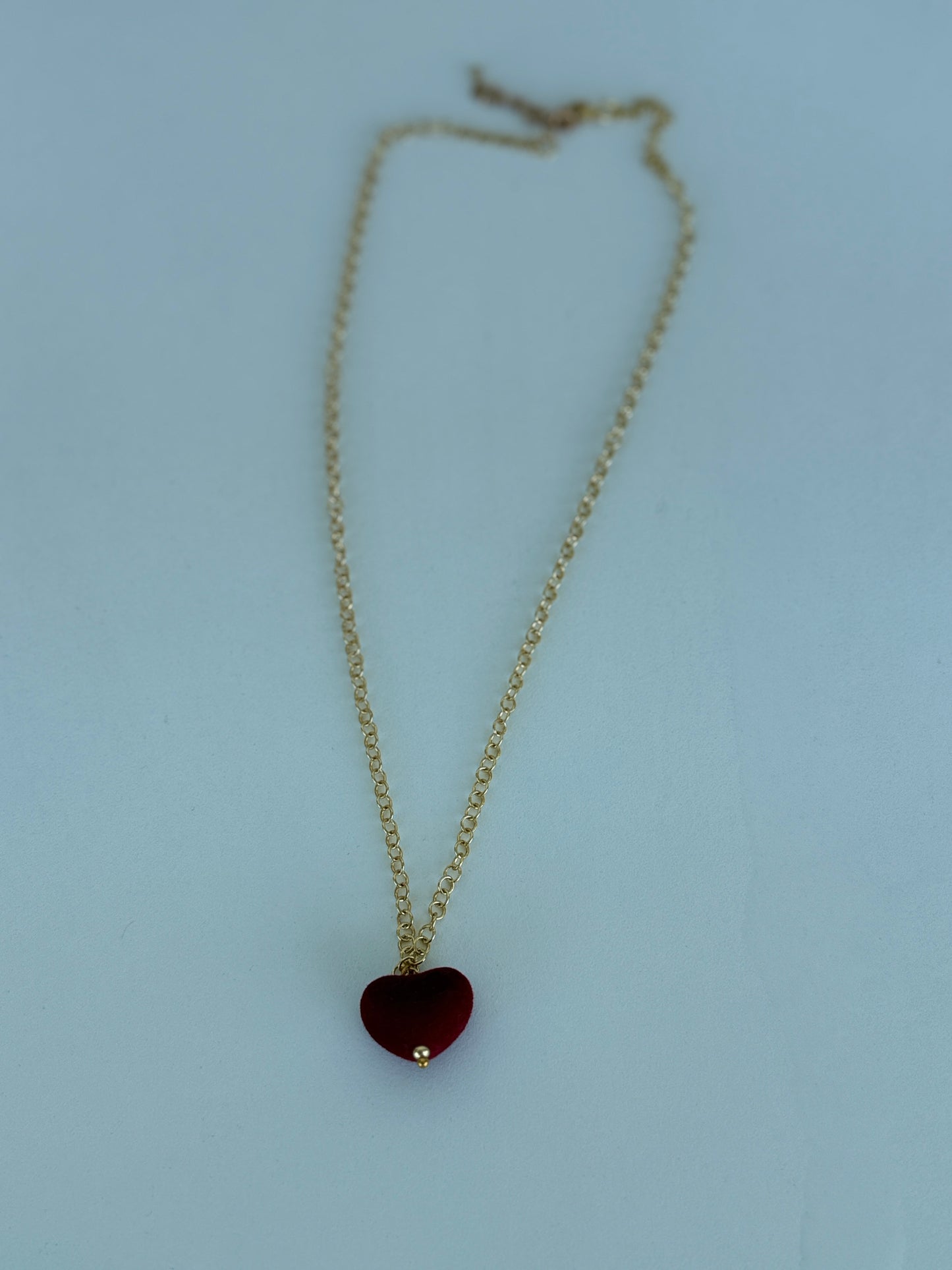 Romantic Layered Gold Necklace with Pearl Accents & Heart Charms - Luna by Cinthia Garcia