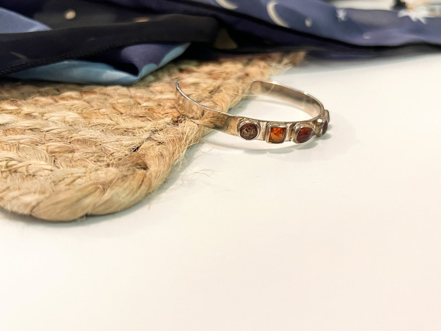 Amber Cuff Bracelet - Luna by Cinthia Garcia