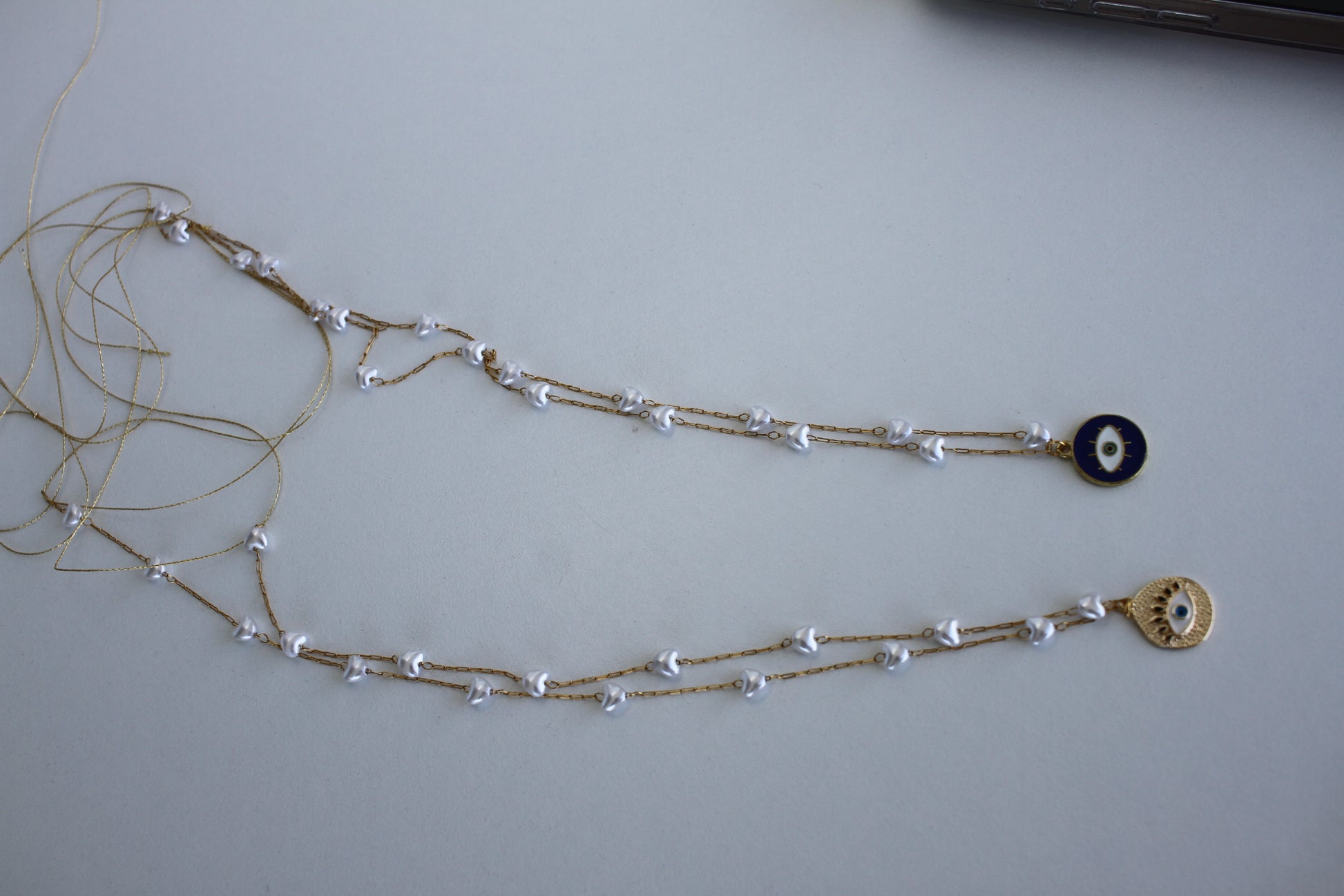 Leo Necklace with Gold - Luna by Cinthia Garcia