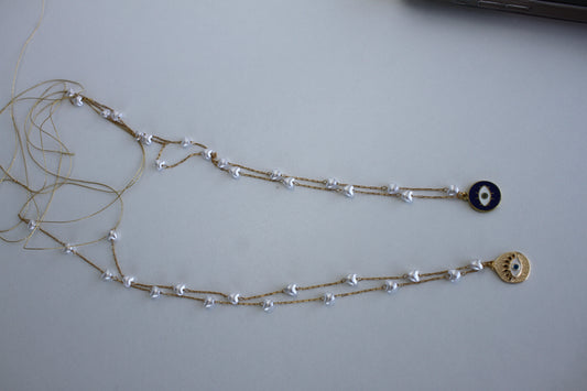 Leo Necklace with Gold - Luna by Cinthia Garcia