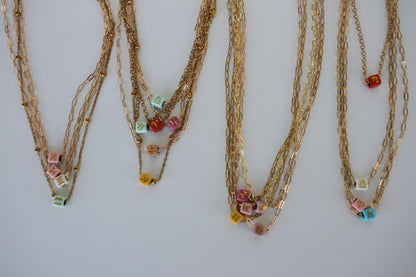 Collar Zodiacal Dorado  | Joyería Personalizada de Signos Zodiac Gold Necklace  | Personalized Astrology Jewelry - Luna by Cinthia Garcia