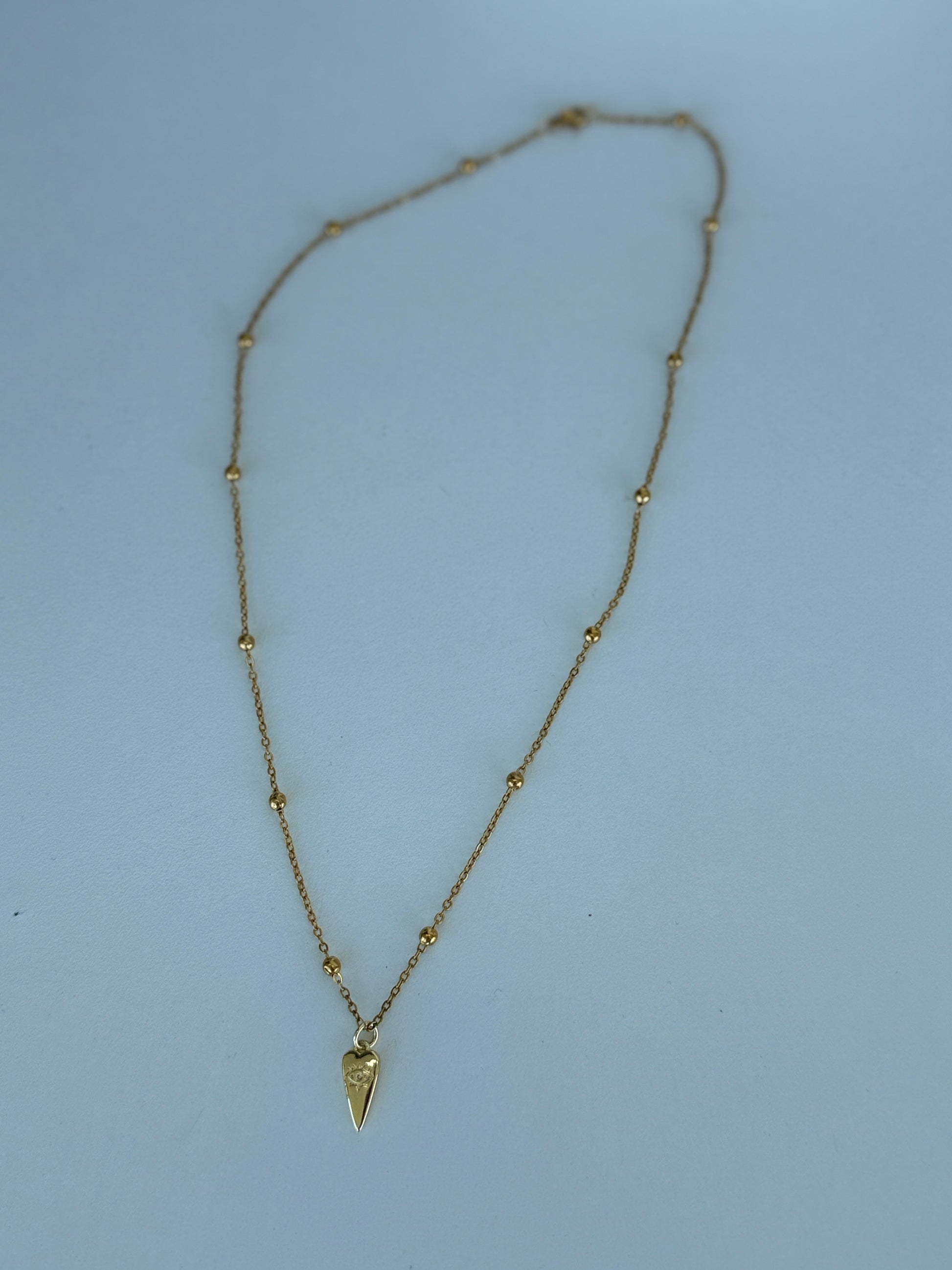 Gold Pendant Necklaces – Handmade Charm Jewelry - Luna by Cinthia Garcia