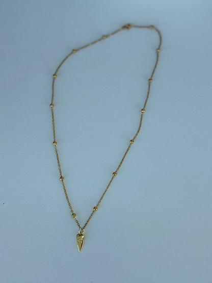 Gold Pendant Necklaces – Handmade Charm Jewelry - Luna by Cinthia Garcia