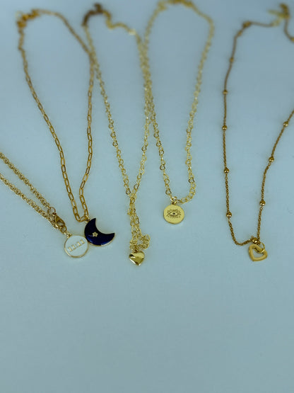 Georgia Pendant Necklaces – Handmade Charm Jewelry - Luna by Cinthia Garcia