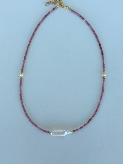 Colorful Bead Necklace Collection – Handmade Boho Jewelry - Luna by Cinthia Garcia