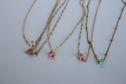 Collar Zodiacal Dorado  | Joyería Personalizada de Signos Zodiac Gold Necklace  | Personalized Astrology Jewelry - Luna by Cinthia Garcia