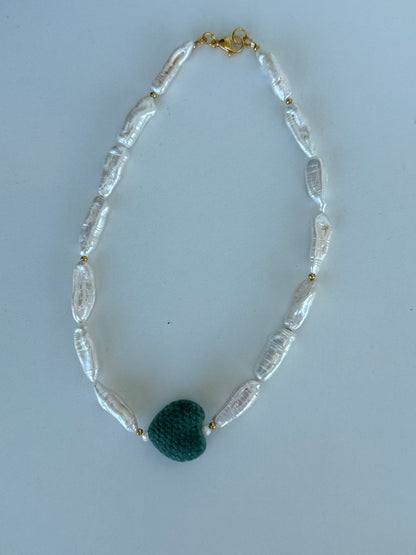 Collar Mercurial Aura de Gemas | Mercurial Gemstone Aura Necklace - Luna by Cinthia Garcia
