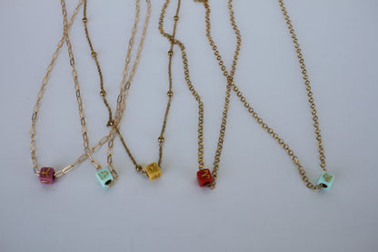 Collar Zodiacal Dorado  | Joyería Personalizada de Signos Zodiac Gold Necklace  | Personalized Astrology Jewelry - Luna by Cinthia Garcia
