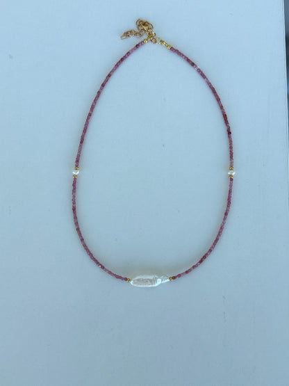 Colorful Bead Necklace Collection – Handmade Boho Jewelry - Luna by Cinthia Garcia