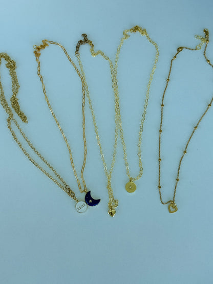 Georgia Pendant Necklaces – Handmade Charm Jewelry - Luna by Cinthia Garcia