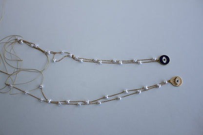 Leo Necklace with Gold - Luna by Cinthia Garcia