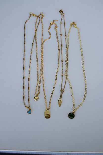 Gold Pendant Necklaces – Handmade Charm Jewelry - Luna by Cinthia Garcia