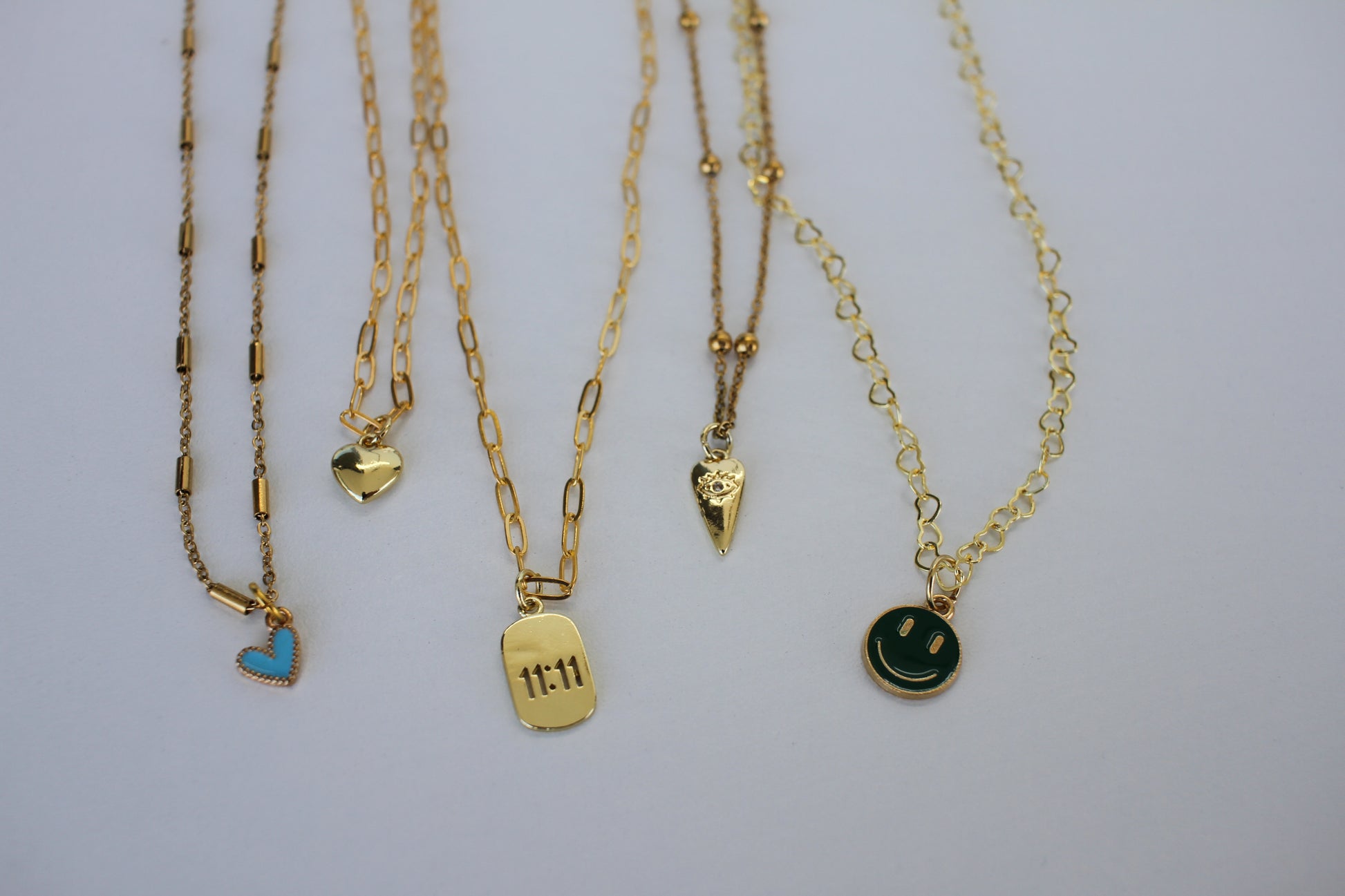 Gold Pendant Necklaces – Handmade Charm Jewelry - Luna by Cinthia Garcia