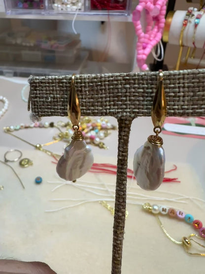 Pearly Earrings